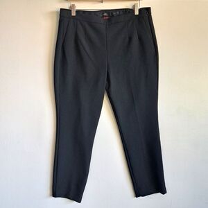 J. Crew Pants Womens 12 Black Cropped Martie Stretch Zipper Career Office J
